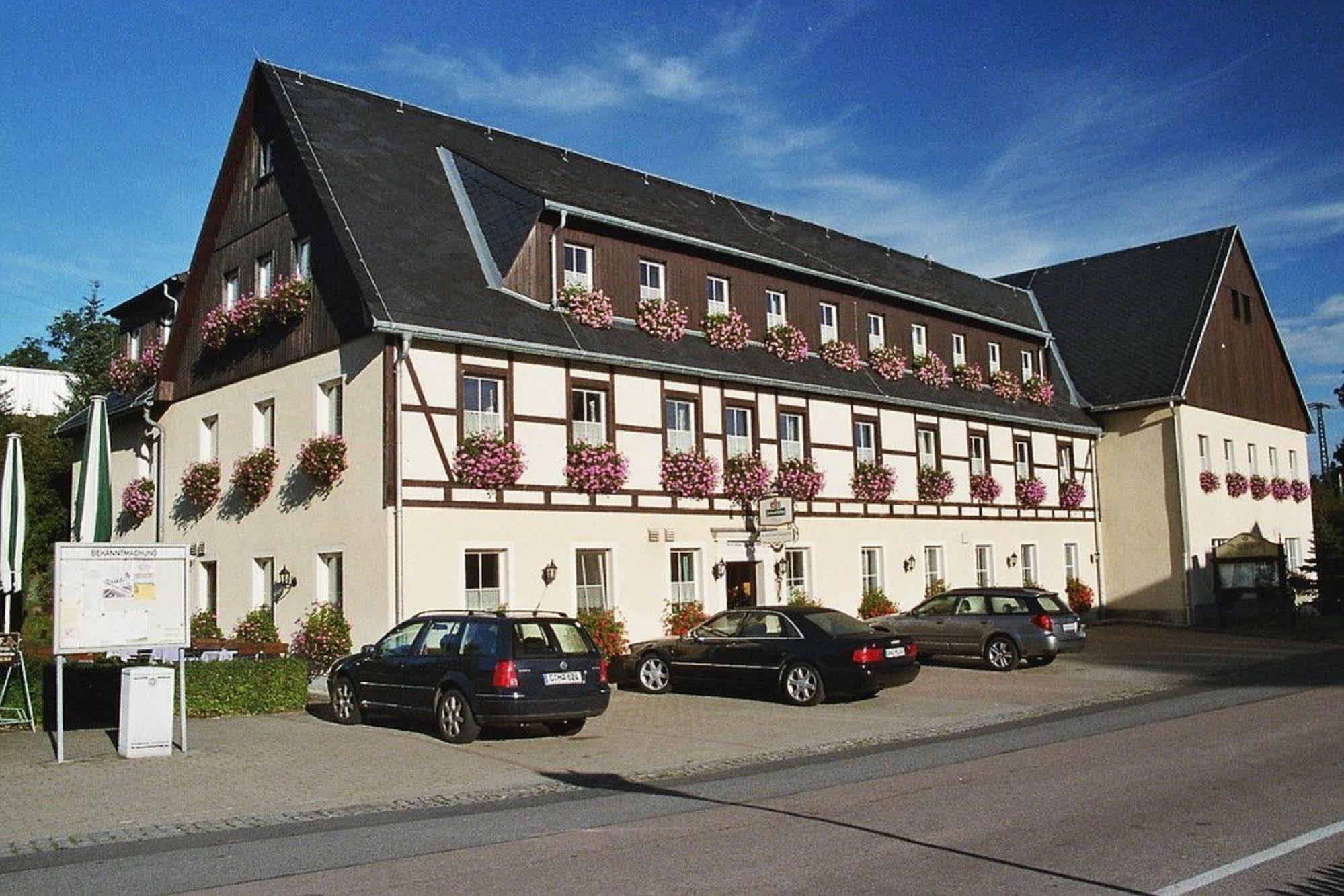Gasthof Zum Fuerstenthal Frauenstein (Saxony) Exterior foto
